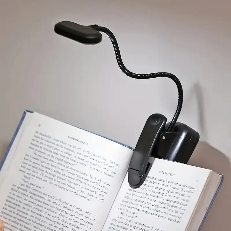 Laptop Accessories Light - ضوء كتاب LED صغير مع مشبك،