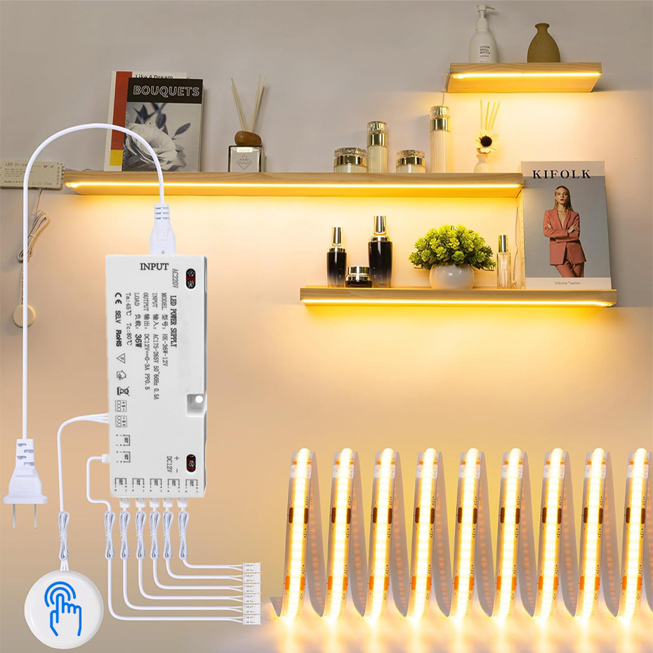 Laptop Accessories Light - 1-5 متر 12 فولت COB خزانة