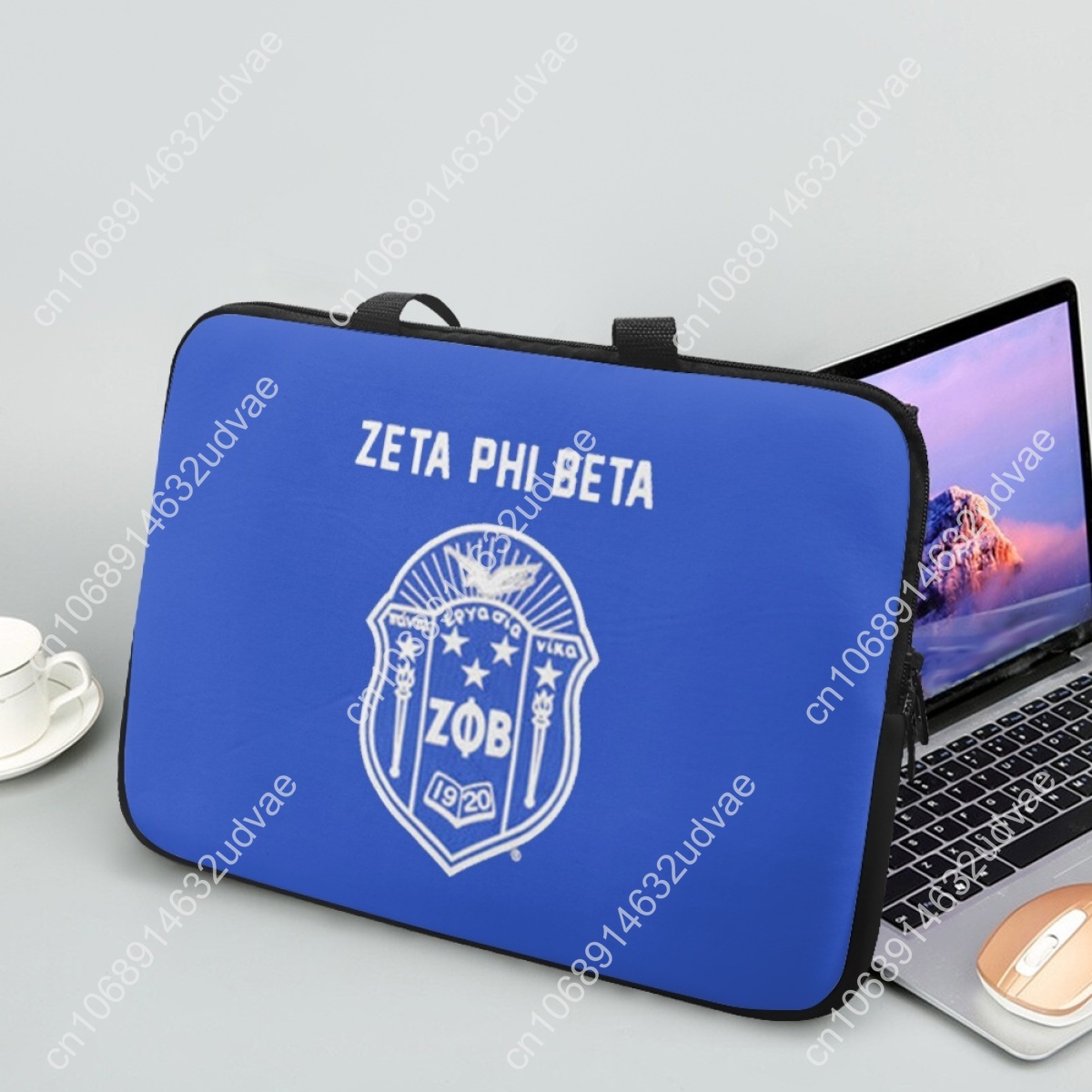 Laptop Accessories Bag - زيتا فاي بيتا نادي نسائي طباعة