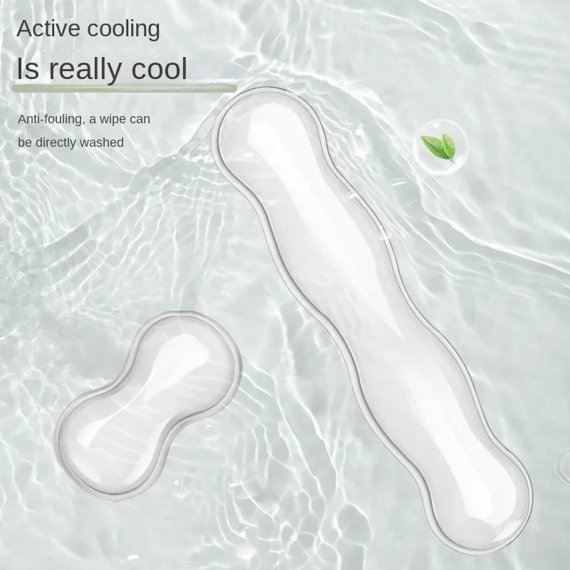 Wrist Rest Gel - لوحة ماوس مريحة مع مسند للمعصم،