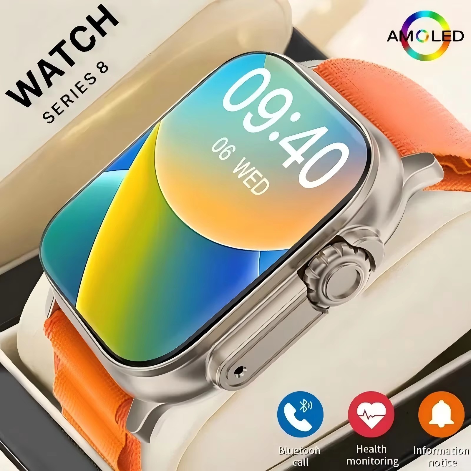 Wrist Rest Gel - الأصلي T900 الترا 2 ساعة ذكية