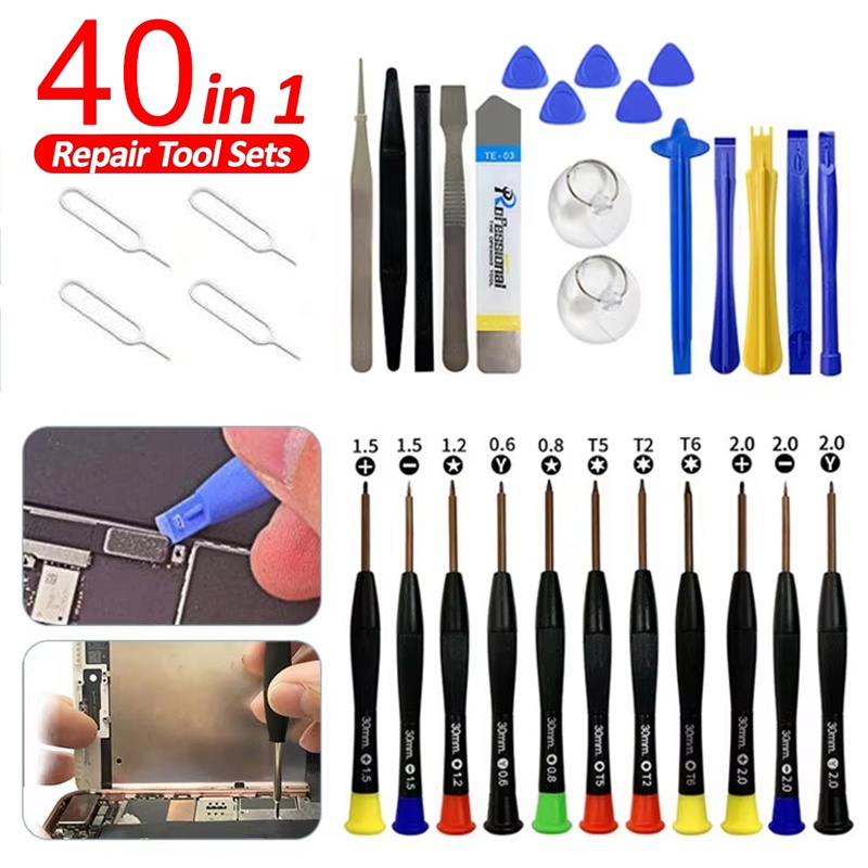 Laptop Open Accessories - مجموعة أدوات إصلاح دقيقة 40 في