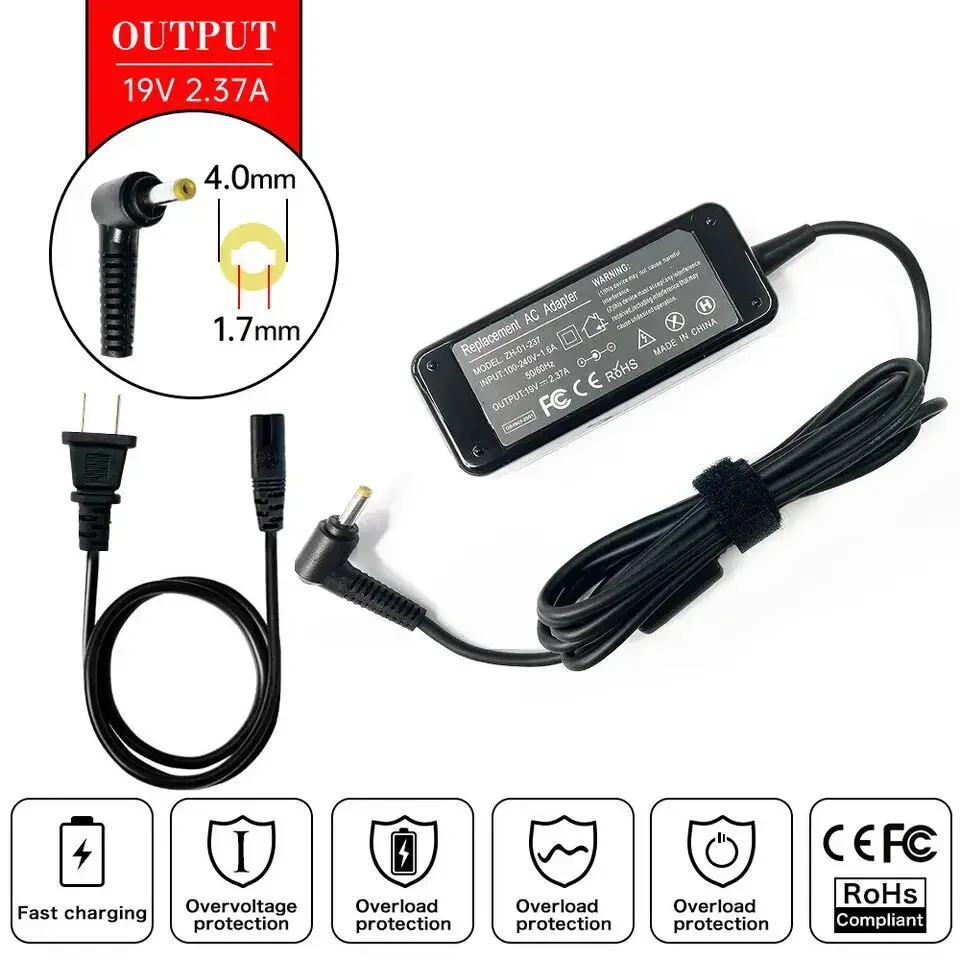 Laptop Accessories Shop - 19 فولت 2.37A 45 واط 4.0
