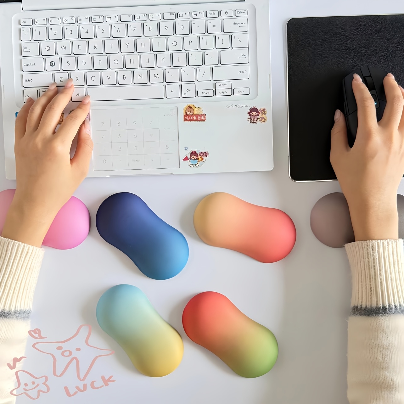 Wrist Rest Gel - مسند معصم مريح من الفوم المرن