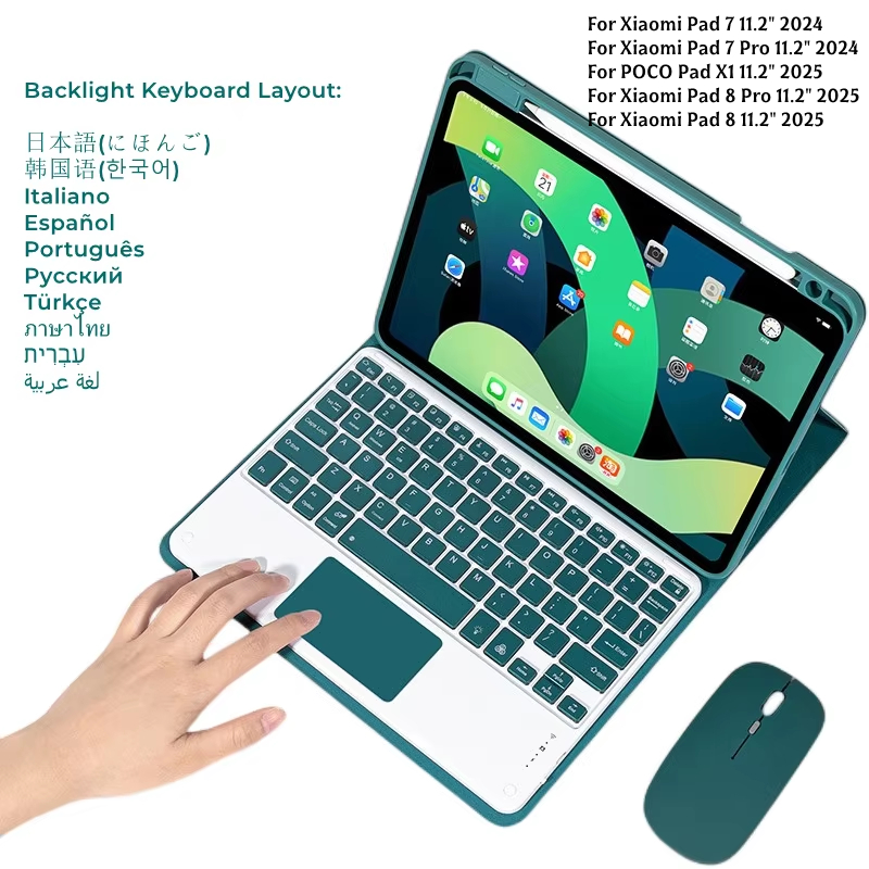 حافظة لوحة مفاتيح بإضاءة خلفية - مراجعة Laptop Accessories Combo وسعره
