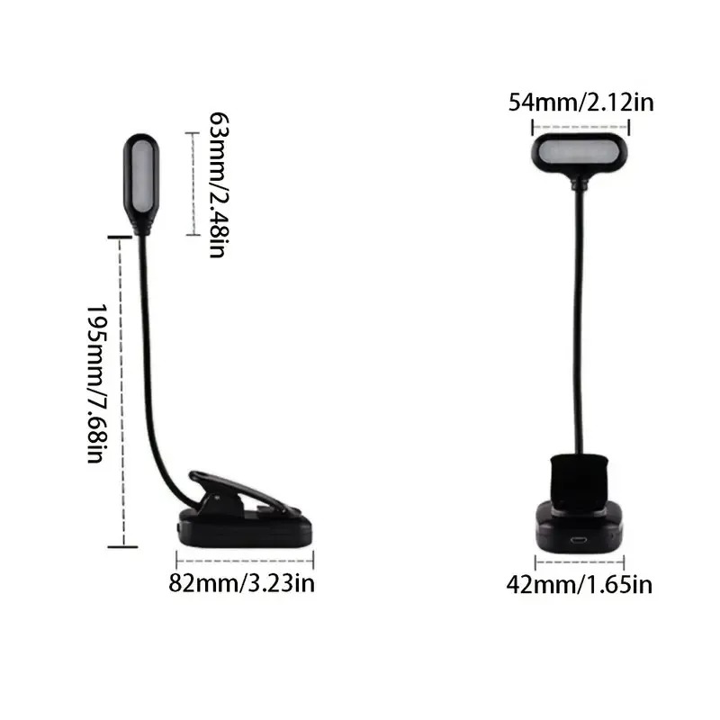 ضوء كتاب LED صغير مع مشبك، يعم - مراجعة Laptop Accessories Light وسعره