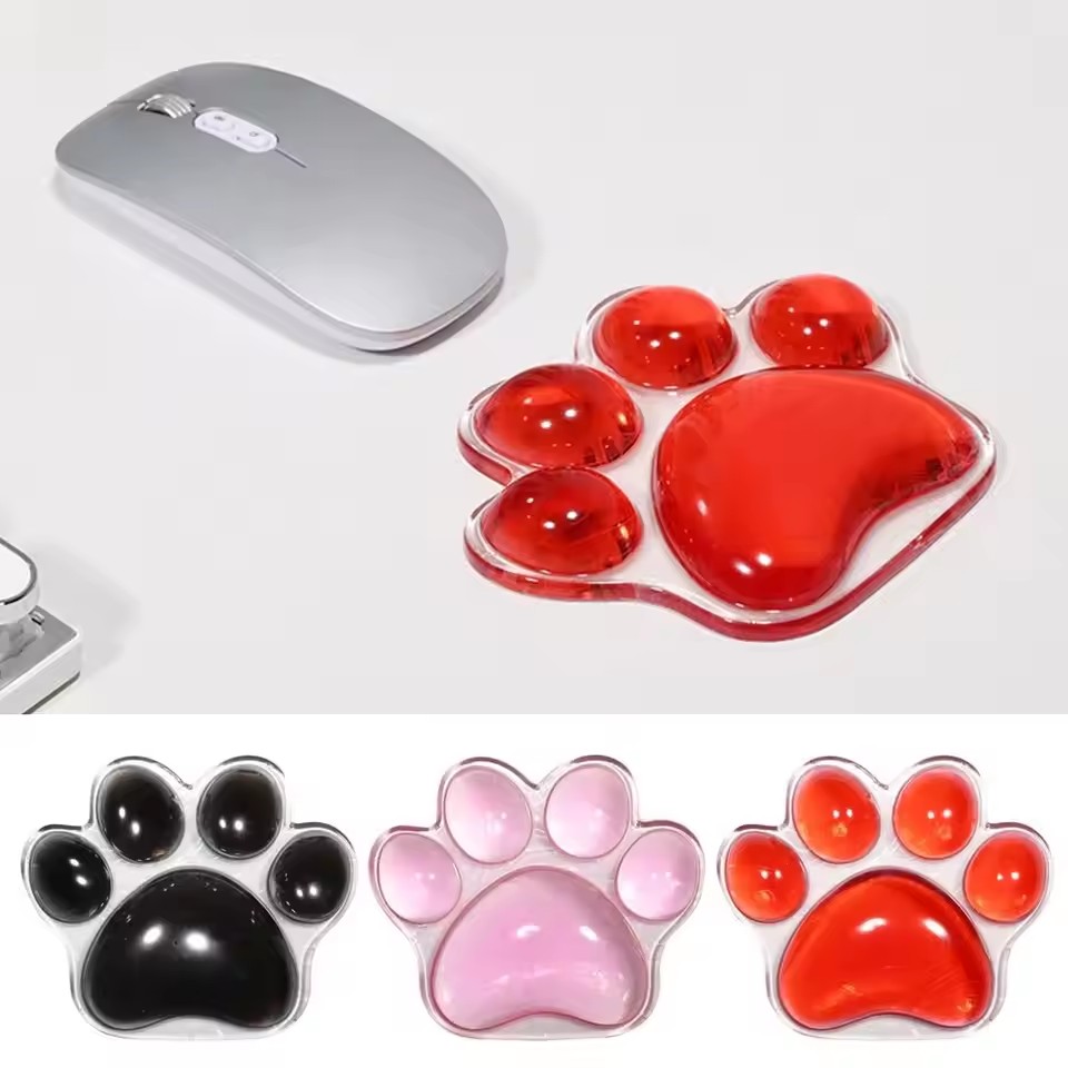 وسادة ماوس ألعاب لطيفة شفافة ب - مراجعة Wrist Rest Gel وسعره