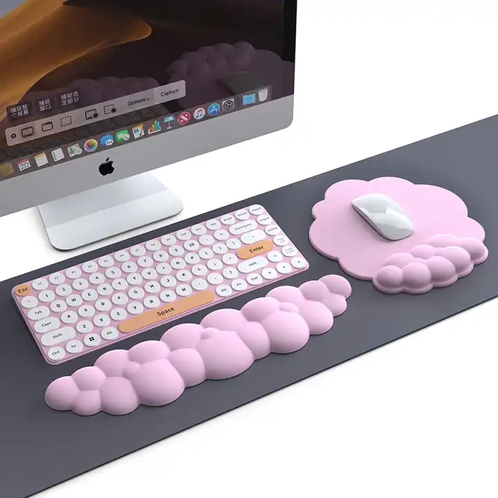 لوحة ماوس من الجلد الصناعي مقا - مراجعة Wrist Rest Gel وسعره