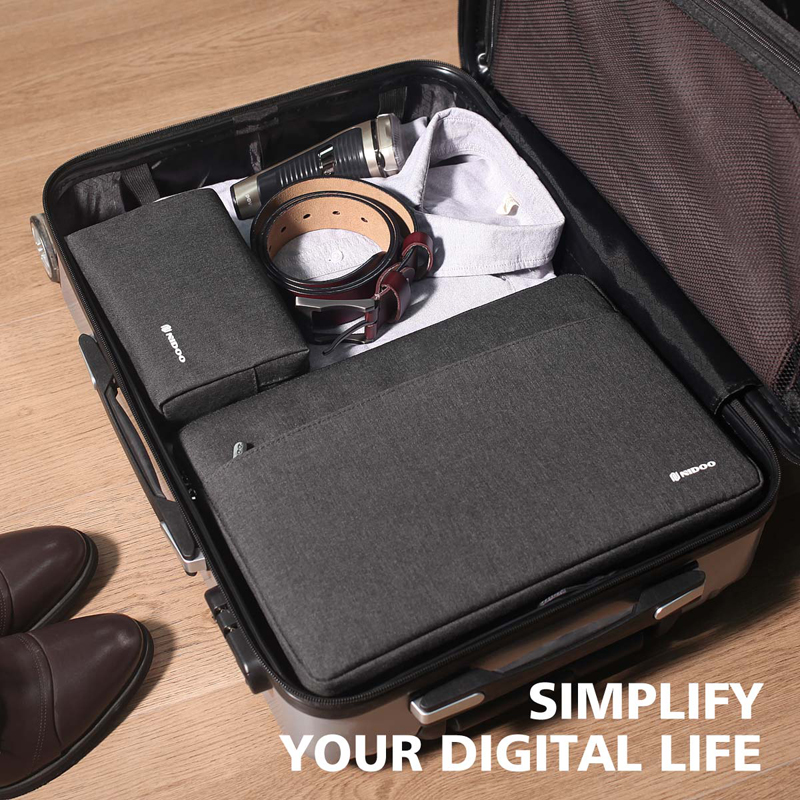 NIDOO مقاوم للماء محمول كم حقي - مراجعة Laptop Accessories Bag وسعره