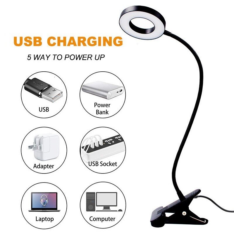 مقطع 48 مصباح LED USB كتاب ضوء - مراجعة Laptop Accessories Light وسعره