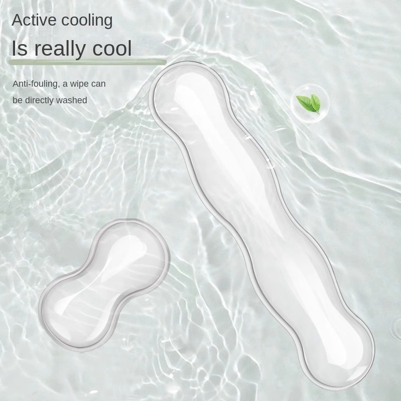 لوحة ماوس شفافة ودعامة للمعصم، - مراجعة Wrist Rest Gel وسعره