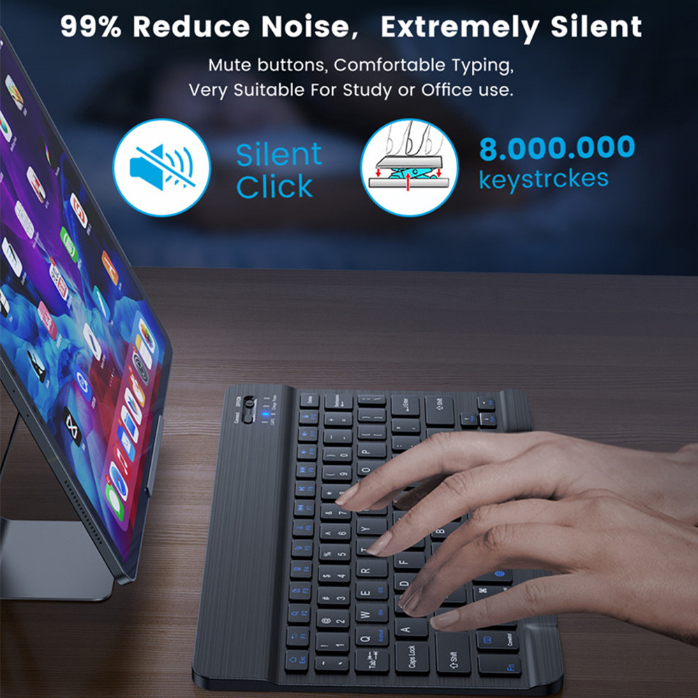 لوحة مفاتيح صغيرة لاسلكية تعمل - مراجعة Laptop Accessories Combo وسعره