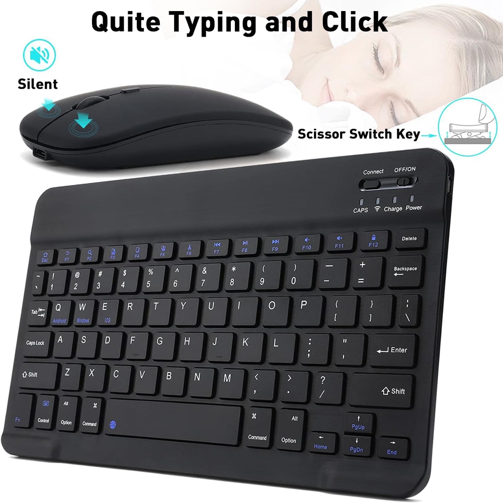لوحة مفاتيح صغيرة لاسلكية تعمل - مراجعة Laptop Accessories Combo وسعره