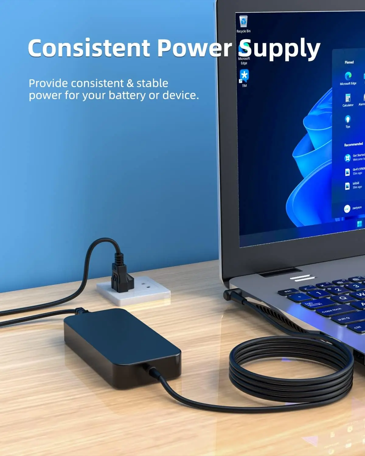 شاحن محول تيار متردد للكمبيوتر - مراجعة Laptop Accessories Shop وسعره