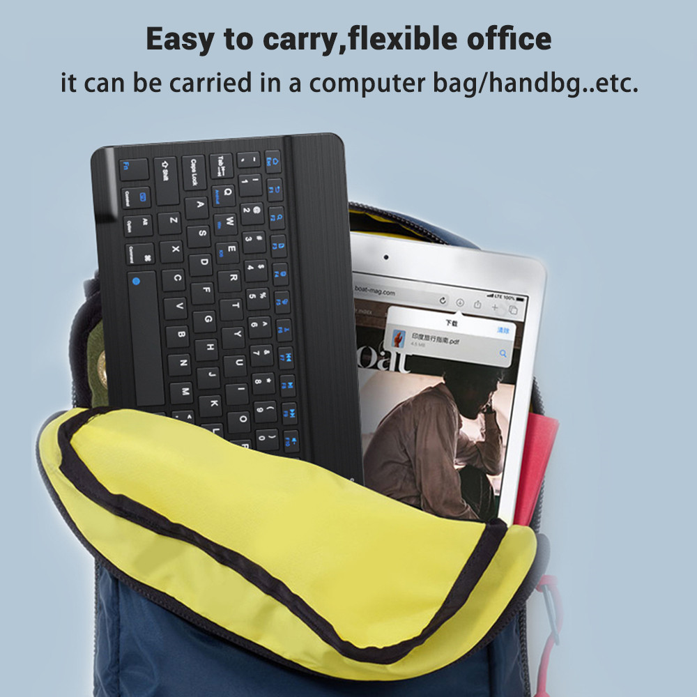 لوحة مفاتيح صغيرة لاسلكية تعمل - مراجعة Laptop Accessories Combo وسعره