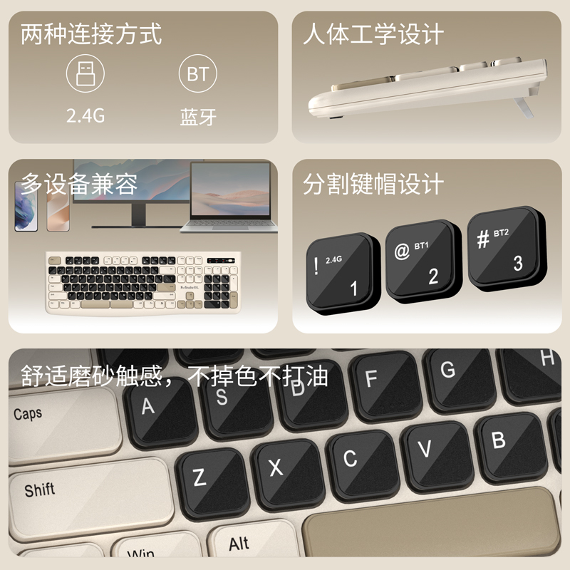 مجموعة لوحة مفاتيح وماوس بلوتو - مراجعة Laptop Accessories Combo وسعره