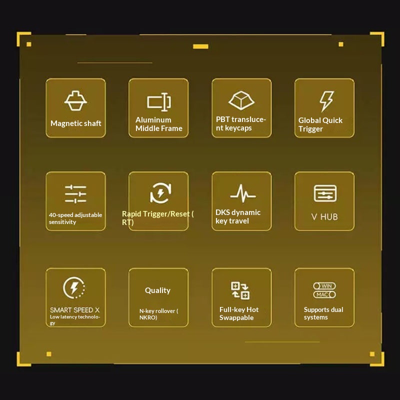 لوحة مفاتيح مغناطيسية ATK 68،  - مراجعة Laptop Open Accessories وسعره