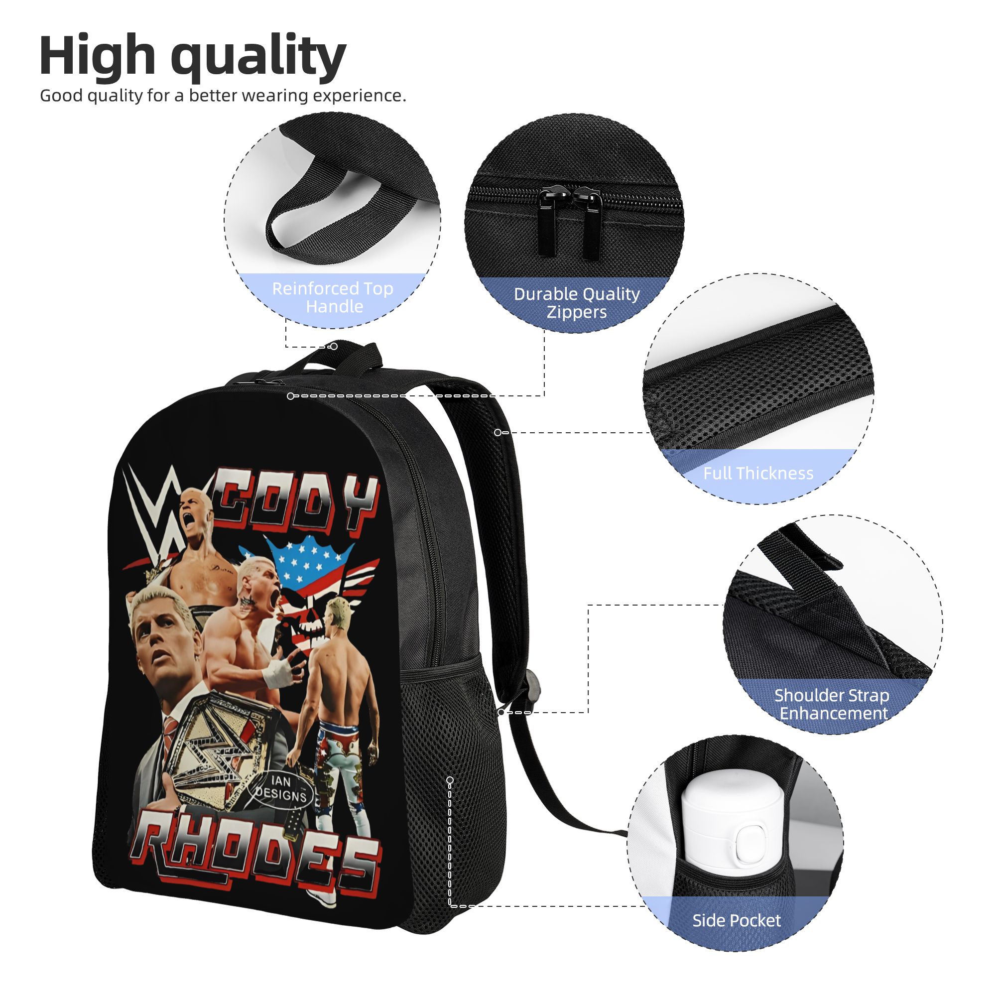 حقيبة ظهر كودي رودس الكلاسيكية - مراجعة Laptop Accessories Women وسعره