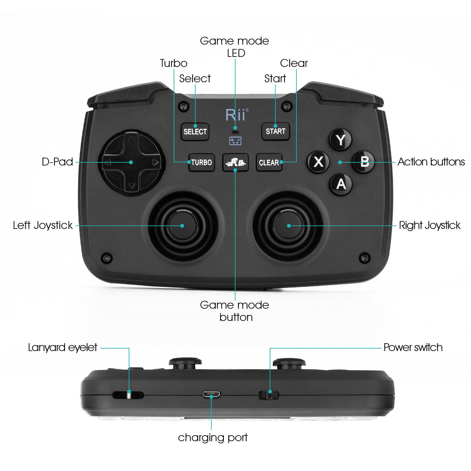 Rii RK707 2.4 جيجا هرتز وحدة ت - مراجعة Laptop Accessories Combo وسعره