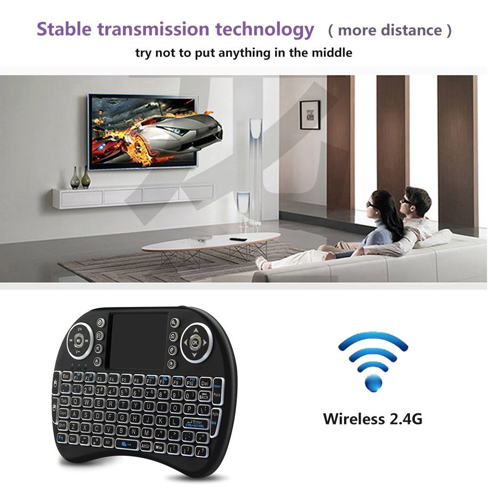 لوحة مفاتيح لاسلكية صغيرة بإضا - مراجعة Laptop Accessories Combo وسعره