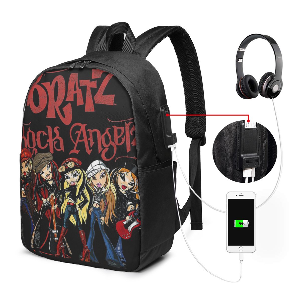 حقيبة ظهر من Bratz Rock Angelz - مراجعة Laptop Accessories Women وسعره