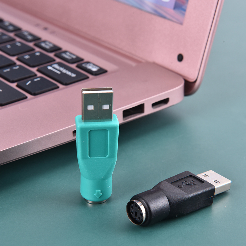 USB ذكر إلى PS2 أنثى 6 دبوس مح - مراجعة Laptop Accessories Women وسعره