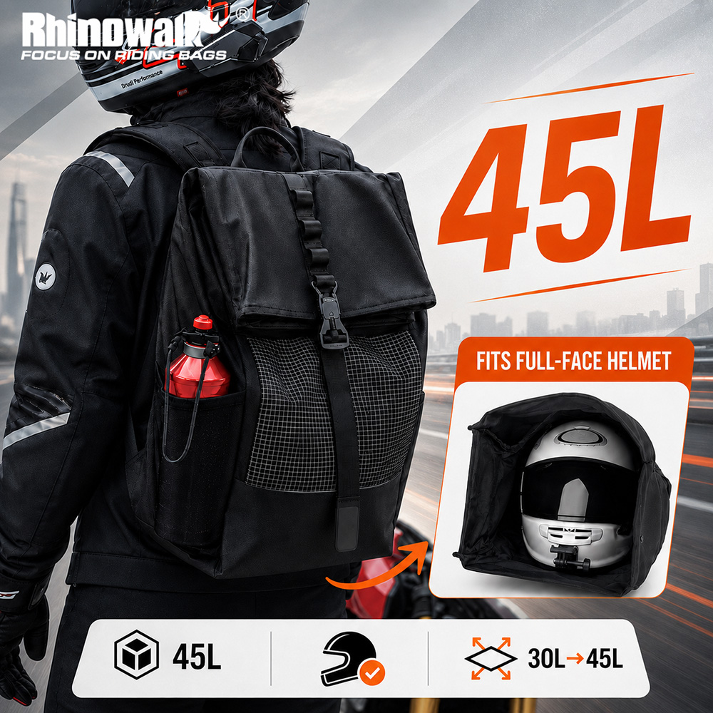 حقيبة ظهر للدراجات النارية من  - مراجعة Laptop Accessories Bag وسعره